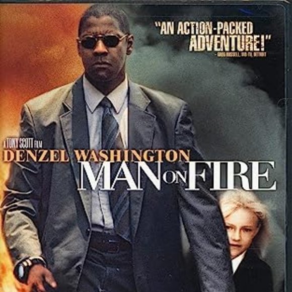 𝐃𝐞𝐧𝐳𝐞𝐥 𝐖𝐚𝐬𝐡𝐢𝐧𝐠𝐭𝐨𝐧 DVD Bundle 𝐌𝐀𝐍 𝐎𝐍 𝐅𝐈𝐑𝐄 & 𝐅𝐋𝐈𝐆𝐇𝐓 - Picture 3 of 10